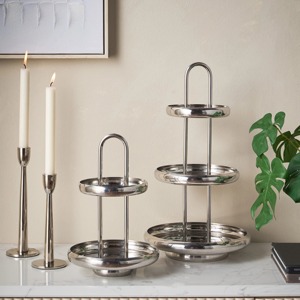 Wood and Resin Cake Stand Elegant Decorative <b>Dessert</b> Stand for Wedding Birthday Party and Modern Home Kitchen Use From India - Product Image 4