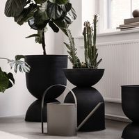 Jardin populaire moderne décoratif fibre argile fleur planteur taille différente jardinière Pot ciment pots de fleurs