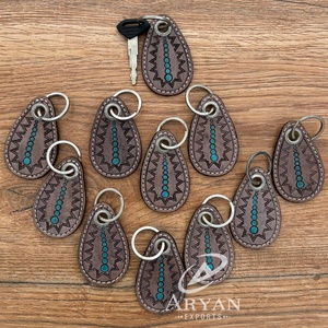 พวงกุญแจหนังวัวแท้สำหรับรถยนต์สินค้ามาใหม่พวงกุญแจตามสั่งทำจากหนังวัวแท้พวงกุญแจรถยนต์พวงกุญแจอุปกรณ์สำหรับ2025 - Product Image 1