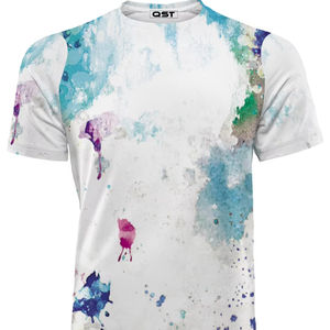 Wholesale High Quality 2024 Custom Printed Sublimated T Shirt Fitness Gym New Summer Style Fashion Sportswear Sublimation <b>TShirt</b> - Product Image 1