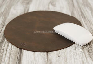 Water Repellent Leather <b>Mouse</b> <b>Pad</b> Stain Resistant Desk Mat Easy Wipe Surface for Busy Office Environments LMPD-0022C - Product Image 6