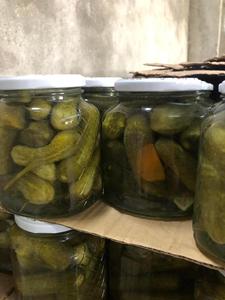 Concombres de bébé en saumure Concombre en conserve conservé dans du vinaigre-Cornichons marinés - Product Image 2