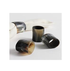 Buffalo Horn Napkin Ring for Table Ware Use Top Quality Handmade Handcrafted Natural Horn Napkin Ring For Wedding Party Use - Product Image 6