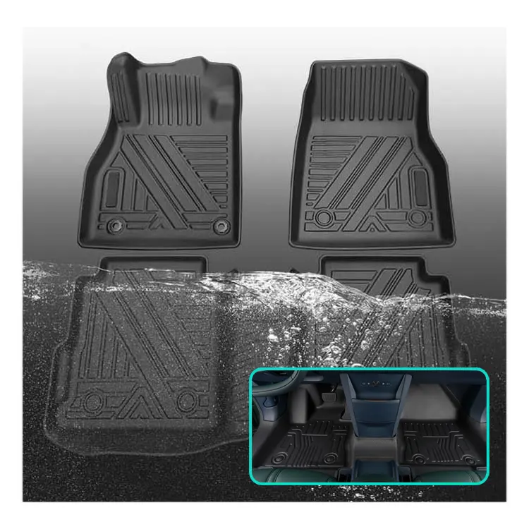 Xiangta 3D 7D Tpe çevre dostu kokusuz araba paspas Byd Chazor için 2024 yeni tasarım Tpe araba Mat levha