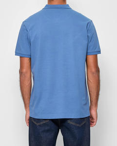 Top Trendy Luxury Oversized manga corta 100% tela hecha pulóver Polo para Calle informal con impresión Digital personalizada - Product Image 2