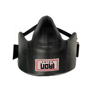 Protector de ingle cómodo y ecológico con logotipo personalizado de cuero de alta calidad de último estilo para entrenamiento de boxeo MMA - Product Image 6