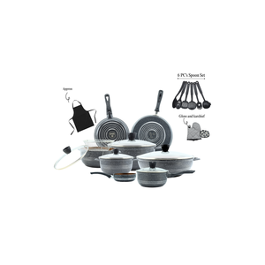 Best Minimalist Die-Cast Non-Stick <b>Pots</b> <b>Set</b> for Gas Stove for Home Use and Commercial Restaurants & Hotels in Pakistan - Product Image 2