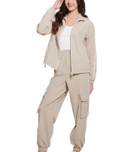 Wholesale Women Quick Dry <b>Windbreaker</b> Nylon Tracksuit Streetwear Two Piece Set Womens Tracksuits for women OEM - Product Image 3