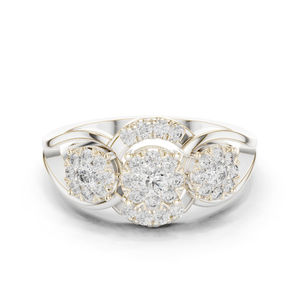 Anillo de Lujo con Diamante Cultivado en Laboratorio de 0.52 Ct, Corte Redondo, Oro Rosa de 14K, Certificado IGI, para Mujer |   Ropa de Fiesta |   Diamante Cultivado Nuevo - Product Image 2