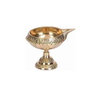Hindou Pooja Diya fait à la main en laiton huile Diya pour Pooja articles nouveau dernier hindou Pooja Mandir décoration de la maison utilisation - Product Image 5