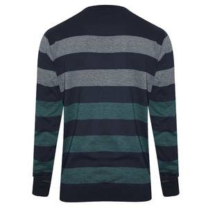 Sudadera de algodón 100% para hombre de la mejor calidad, nueva moda, cuello redondo, manga larga, logotipo personalizado, estampado, estilo informal, invierno, teñido liso - Product Image 2