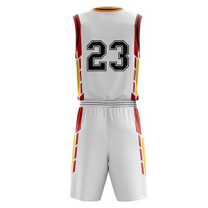 Uniforme de Baloncesto Deportivo de Fabricación Propia para Unisex, Uniforme de Baloncesto Profesional para Equipos con MOQ Bajo - Product Image 3