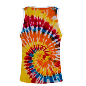 เสื้อกล้ามย้อมสีพื้นสำหรับผู้ชายเสื้อ2025พรีเมี่ยมเสื้อกล้ามออกกำลังกายเล่นฟิตเนสยิมเสื้อแขนกุด - Product Image 4