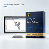 Logiciel de marquage laser 3D EZCAD3, logiciel de gravure laser 3D, logiciel de contrôle Galvo 3D, système de traitement laser de surface 3D