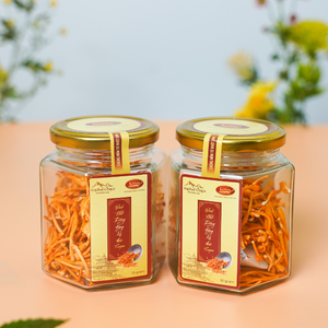Hot Selling Sapa Dried Cordyceps Militaris Yellow Mushroom 10g in Box <b>Packaging</b> Good for Health - Product Image 3