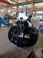 Grappin hydraulique pour déchiqueter les déchets métalliques, grappin Lotus pour excavatrice, manutention de ferraille, recyclage de l'acier, prix usine, certifié CE
