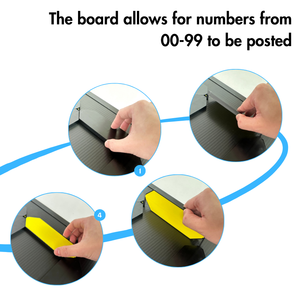 Marcador de Fútbol Personalizado con Logotipo, Tablero de Cambio de Jugadores Manual de ABS - Product Image 5