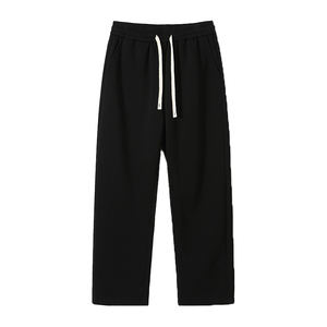 Pantalons de survêtement évasés pour hommes de haute qualité pantalons en polaire Baggy fanés au soleil pantalons de survêtement à jambes larges en gros - Product Image 1