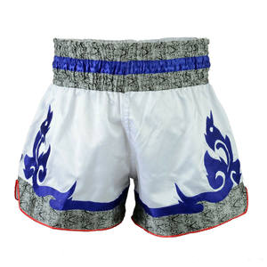 Pantalones cortos duraderos resistentes al desgarro Muay Thai Boxing Fight Kickboxing Grappling Training Workout Gym Shorts para hombres - Product Image 2