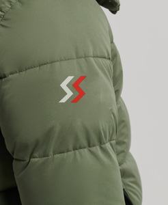 Windproof Water Proof <b>Jacket</b> Solid Color Winter Warm <b>Padded</b> Polyester Cotton Quilted Coat Fleece Quilted Mens Puffer <b>Jackets</b> - Product Image 3