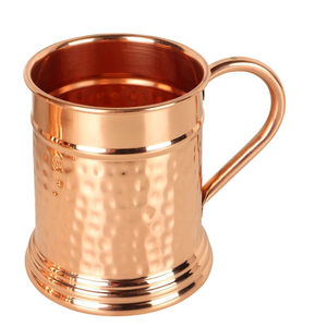 Prime Quality Copper Moscow Mule Mugs Set Of 2 Solid Copper Mugs With Handle Plain Polished Glossy Finish Barware Kitchenware - Product Image 3