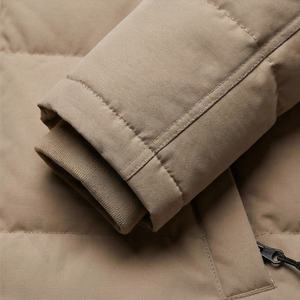 เสื้อแจ็คเก็ตฤดูหนาวสไตล์ใหม่สำหรับผู้ชาย เสื้อพาร์กาแบบเป็นทางการ ผ้าฝ้ายหนานุ่ม อุ่นสบาย มีฮู้ด บุฉนวนกันความร้อน - Product Image 6