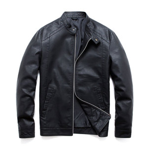 <b>Men</b> <b>Leather</b> Jacket Premium Soft <b>Leather</b> Motorcycle Riding Jacket <b>For</b> Travel Outdoor And Daily Wear - Product Image 1