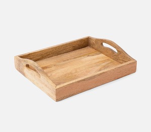 Juego de Bandejas de Servicio de Bambú de Primera Calidad Moderno con Acabado Pulido, Impermeable, Tamaño y Forma Personalizables para Café - Product Image 3