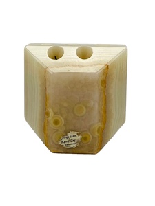Porte-stylo onyx vintage, porte-crayon en marbre onyx, accessoires de bureau onyx - Product Image 5