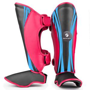 Protège-tibias personnalisé de qualité supérieure pour la boxe et l'entraînement de Muay Thai, MMA, arts martiaux, boxe, protège-tibias Twins - Product Image 2