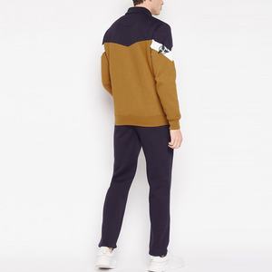 ชุดวอร์มสำหรับผู้ชายชุดวอร์มโพลีเอสเตอร์สำหรับผู้ชายชุดวอร์มโพลีเอสเตอร์ออกแบบโลโก้ได้ตามที่ต้องการสำหรับกลางแจ้ง - Product Image 4