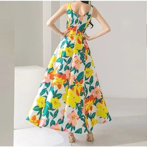 Vestido largo de algodón con bloque de mano indio personalizado para novia, Elegante ropa de fiesta de luna de miel, Natural dulce, regalo perfecto para ella - Product Image 3