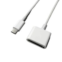 Cable convertidor de 30 Pines de 2 a 2 pines para iPhone, iPad, iPod, adaptador de carga y datos de sincronización de 20cm (se acepta OEM)