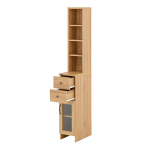 ตู้ไม้เนื้อแข็งสีขาวทันสมัยทันสมัยทันสมัยทันสมัยทันสมัยทันสมัยที่เก็บของในครัวดีไซน์ใหม่ส่งตรงจากโรงงาน - Product Image 4