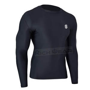 Design Your Own Logo Custom Made Long Sleeve <b>Rash</b> <b>Guards</b> OEM Service Long Sleeves <b>Rash</b> <b>Guards</b> - Product Image 1