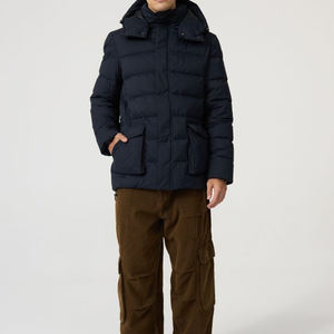 Vestes matelassées chaudes pour hommes, doudounes épaisses pour l'hiver, style décontracté streetwear, veste pour hommes - Product Image 3