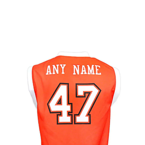 Low MOQ Custom Breathable Summer Sleeveless Basketball Jersey Sublimation Printed Logos Custom Name Numbers Team Practice - Product Image 6