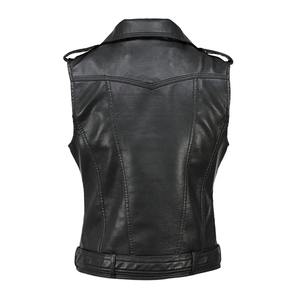 Chaleco de Motociclista de Cuero Genuino para Hombre, Estilo Urbano, Alta Calidad, Impermeable, Transpirable, Ecológico, Talla Grande 5XL, Sin Mangas - Product Image 4