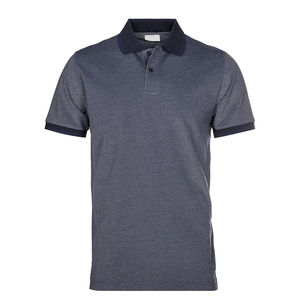 T-shirts de haute qualité broderie de logo personnalisé vêtements pour hommes T-shirts respirants à manches courtes polo uni vierge pour hommes - Product Image 1