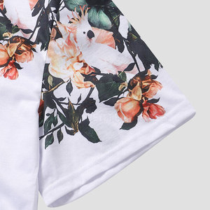 Camisetas estampadas de nueva llegada de alta calidad, tela de punto de algodón 100% según la demanda del cliente, Camisetas estampadas de precio barato - Product Image 4