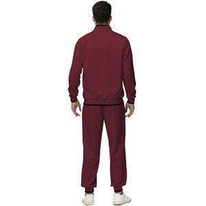Offre Spéciale prix personnalisé hommes survêtement à vendre tenue décontracté vêtements de mode Jogging survêtement pour hommes fermeture éclair complète avec poches - Product Image 2