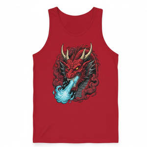 Camiseta sin Mangas Holgada de Estilo Urbano con Hombros Caídos y Dobladillo Resistente de Doble Costura para un Look Urbano Contemporáneo - Product Image 1