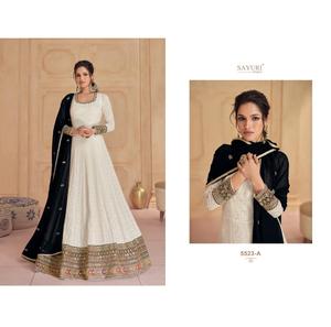 The Ultimate Anarkali Gown for Festive Season with <b>Glittering</b> Embellishments and Flowing Design For Export Selling - Product Image 1