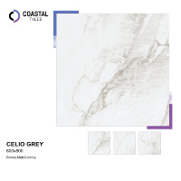 Carreaux de sol en porcelaine brillante CELIO BLUE 800x800MM / 32X32, qualité supérieure AAA+, briques réfractaires, carreaux d'intérieur modernes classiques côtiers