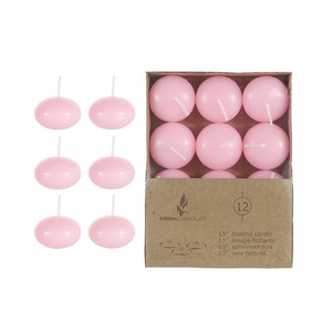 CGA077-P - 1.5 <b>Floating</b> Candles - Pink - Product Image 1