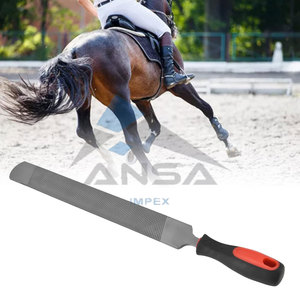 Hoof Rasp 19.29 Inch Hoof Rasp File with Handle Shoeing Rasp Low Alloy <b>Horseshoe</b> Trimming Miniature Horses Goats Donkeys Pigs - Product Image 2