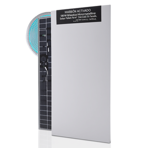Panneau solaire monocristallin bifacial Philadelphia Solar 580W - Palette de 31 panneaux 144 cellules certifiés TUV - Product Image 2