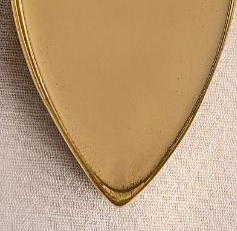 Meilleure vente deux tons formes ovales plateau de service plateau de nourriture en métal pour mariage fête noël - Product Image 5