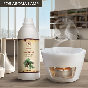 Aromatika Huile Essentielle de Feuille de Sapin 100% Pure 1000ml Distillée à la Vapeur Naturelle Séchée Aromathérapie Parfum d'Ambiance Sauna Boisé - Product Image 4