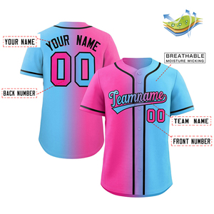 Maillot de baseball professionnel personnalisé en gros uniforme en maille respirante avec ensemble d'impression numérique pour adultes - Product Image 2
